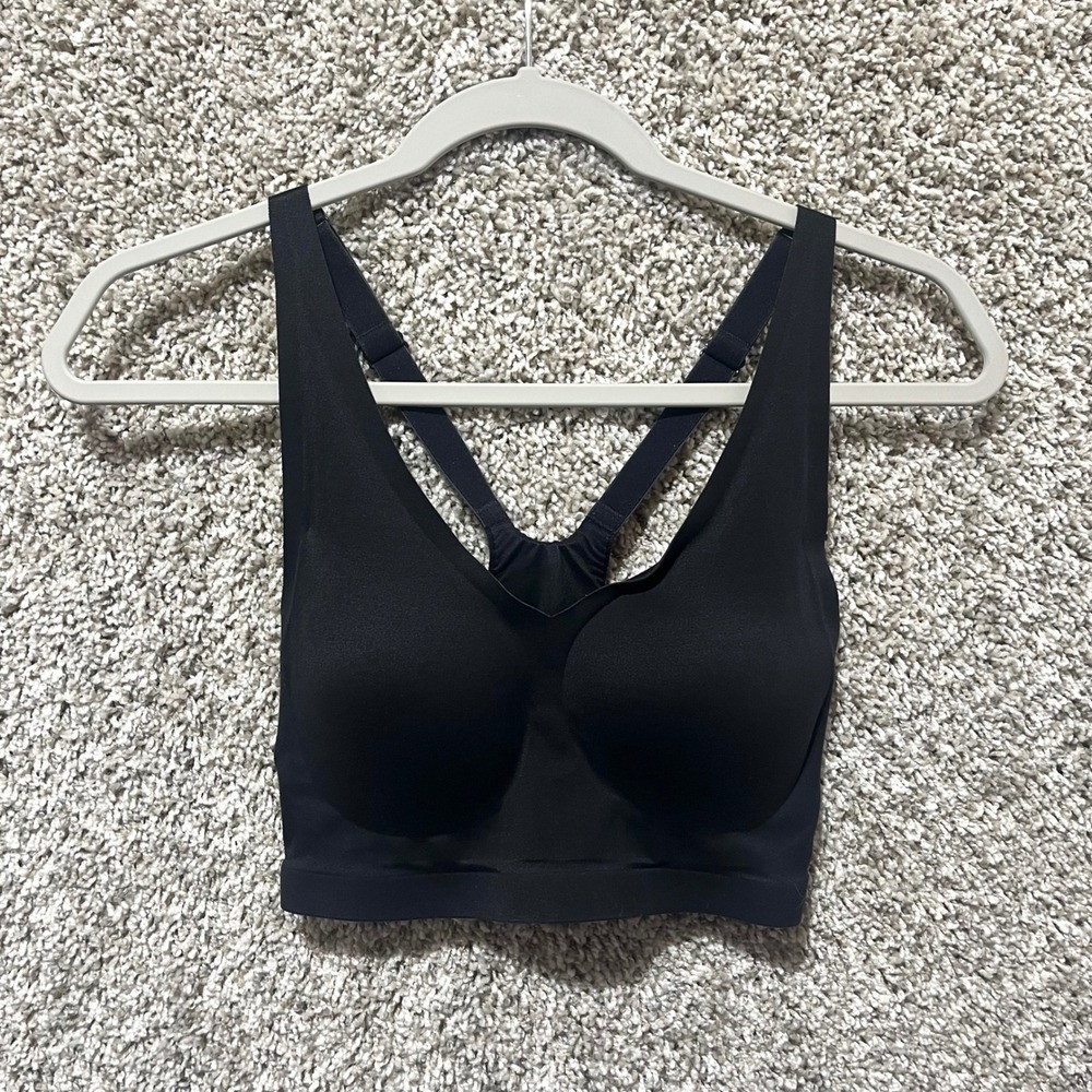 Soma Bralette Women's Medium Black Enbliss Racerback Wireless Padded
